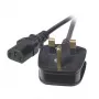 Maitinimo laidas EFB Elektronik EK500.2 juodas 2 m