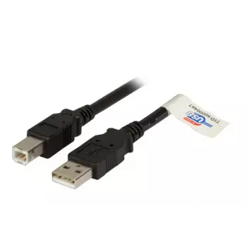 USB laidas EFB Elektronik K5256SW.1,8 1,8 m USB A USB B Juodas