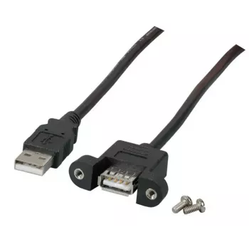 USB laidas EFB Elektronik K5291SW.3V2 3 m USB A juodas