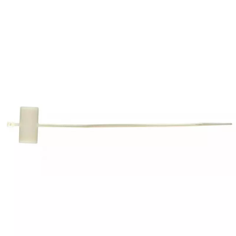 Kabelių raištis EFB Elektronik 81132.100 plastikinis permatomas 100 mm 100 vnt.