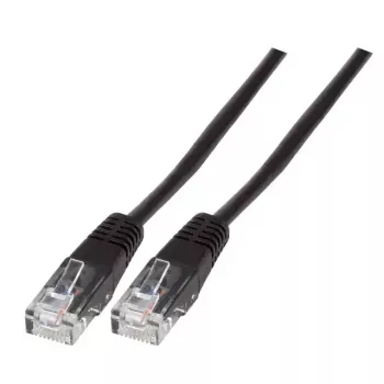 Tinklo kabelis EFB Elektronik K2422.1,5 juodas 1,5 m