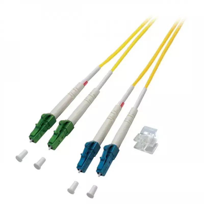 Šviesolaidinis kabelis EFB Elektronik O0384.10 LC OS2 10 m geltonas