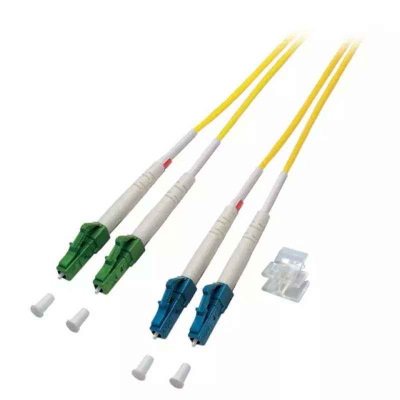 Šviesolaidinis kabelis EFB Elektronik O0384.15 LC OS2 15 m Geltonas
