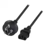 Maitinimo laidas EFB Elektronik EK493.1,8 juodas 1,8 m