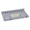 Pataisų skydelis 1U EFB Elektronik B71006.12OM4 — ST šviesolaidinės jungtys, metalinis, 483×44,5×244 mm