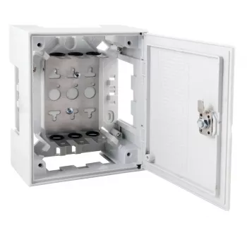 Elektros dėžutė EFB Elektronik 46025.4 Pilka Plotis 140mm Gylis 76mm Aukštis 170mm