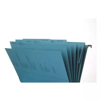 Pakabinamas segtuvas Pagna 44105-02 A4 Kartonas Mėlynas
