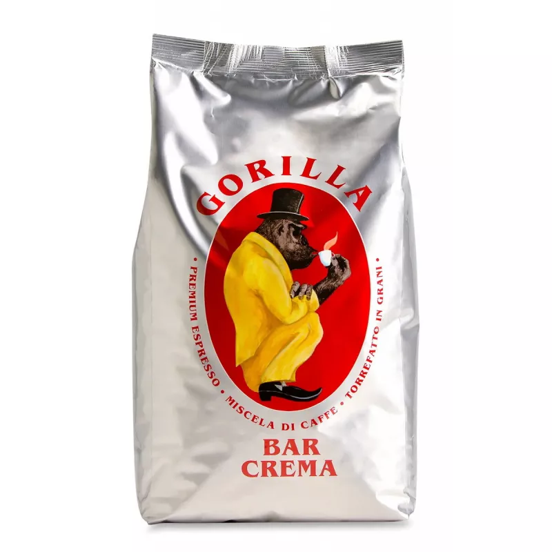 Kavos pupelės Gorilla Espresso Bar Crema 1 kg – Gorilla prekės ženklo espreso mišinys