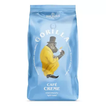Kavos pupelės Gorilla Joerges Café Creme 1 kg – lengvo skrudinimo, nesmulkintos