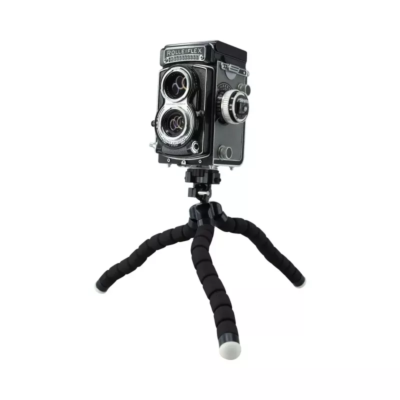 Trikojis Rollei Monkey Pod skaitmeniniams/analoginiams fotoaparatams, 1 koja, juodas