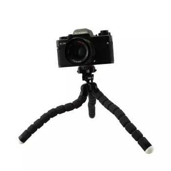 Trikojis Rollei Monkey Pod skaitmeniniams/analoginiams fotoaparatams, 1 koja, juodas