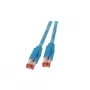 Tinklo kabelis EFB Elektronik K8054.1,5 RJ-45 Cat6a 1,5 m Mėlynas