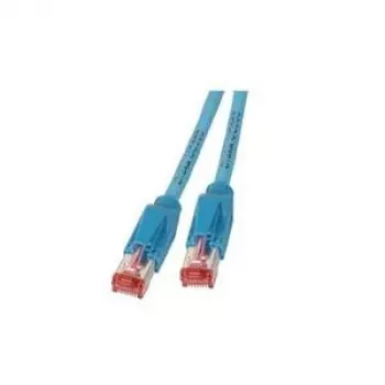 Tinklo kabelis EFB Elektronik RJ45 S/FTP Cat6a Mėlynas 7,5 m