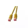 Tinklo kabelis EFB Elektronik RJ45 S/FTP Cat6a RJ-45 SF/UTP 7,5 m Geltonas