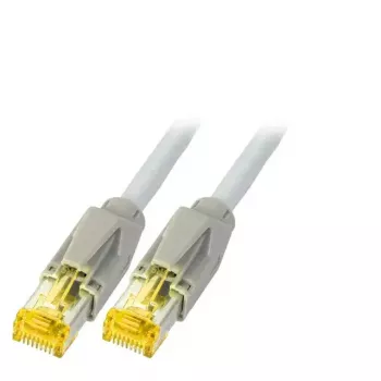 Tinklo kabelis EFB Elektronik 7.5m Cat6a RJ-45 S/FTP Pilkas