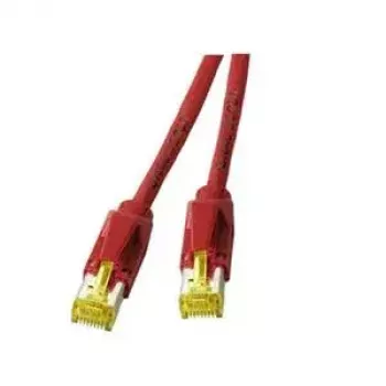 Tinklo kabelis EFB Elektronik S/FTP PIMF Draka UC900 RJ-45 Cat6a 10 m raudonas