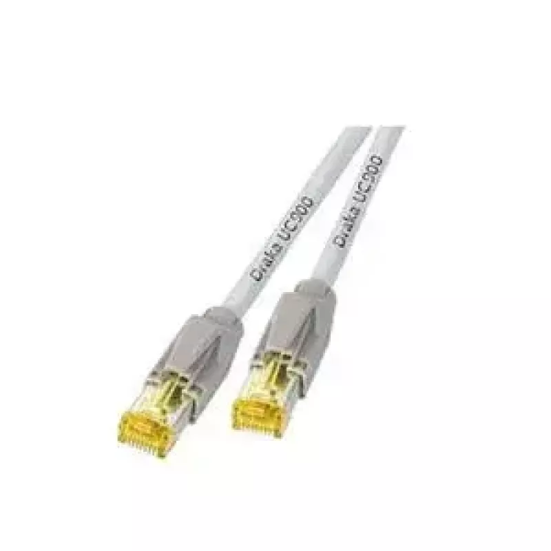Tinklo kabelis EFB Elektronik RJ45 S/FTP Cat6a baltas 1 m