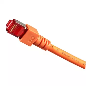 Tinklo kabelis EFB Elektronik K5516.15 RJ-45 Cat6 15 m Oranžinis