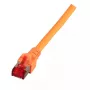 Tinklo kabelis EFB Elektronik K5516.15 RJ-45 Cat6 15 m Oranžinis