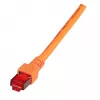 Tinklo kabelis EFB Elektronik K5516.20 RJ-45 Cat6 20 m oranžinis