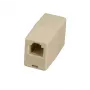 Keystone modulis EFB Elektronik 37502.1 Plokščias Smėlio spalvos RJ-12