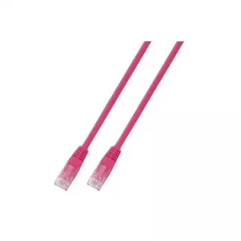 Tinklo kabelis EFB Elektronik K8091.1,5 RJ-45 Cat5e 1.5 m rausvai raudona