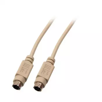 PS/2 laidas EFB Elektronik EK318.2 — 2 m, 6 kontaktų Mini-DIN į 6 kontaktų Mini-DIN, smėlio spalvos