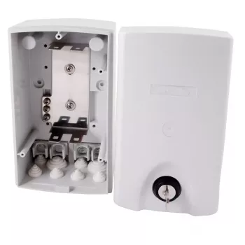 Elektrinė dėžutė EFB Elektronik 46049.1 Pilka Plotis 103mm Gylis 90mm Aukštis 185mm