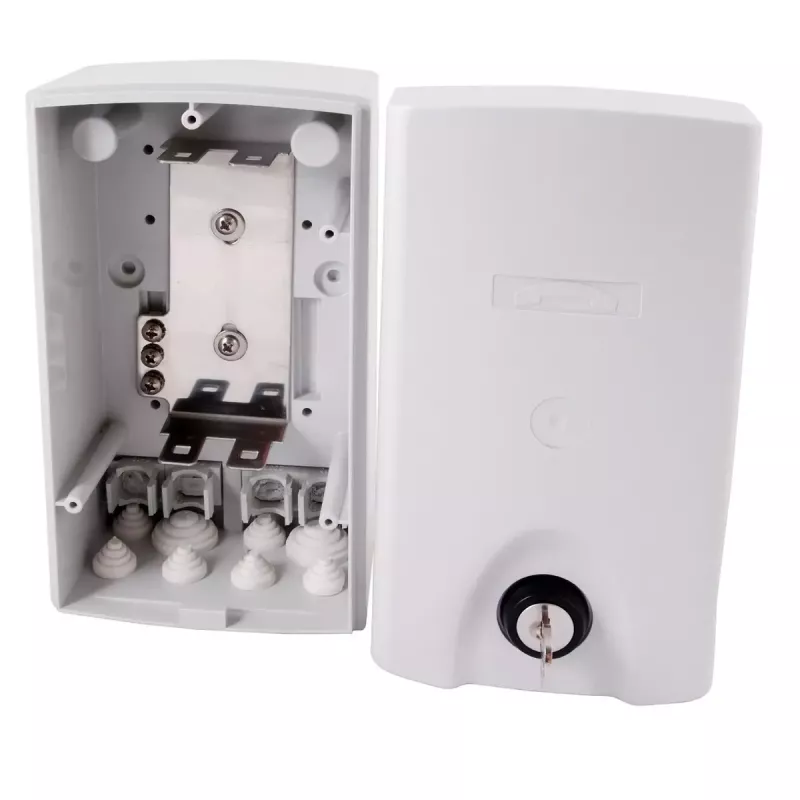 Elektrinė dėžutė EFB Elektronik 46049.1 Pilka Plotis 103mm Gylis 90mm Aukštis 185mm