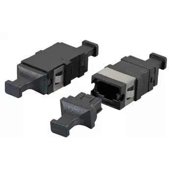 Šviesolaidinė adapterė EFB Elektronik 53458.1 MTP/MPO daugiamodė ir vienmodė, juoda, 12,9×20,5×9,3 mm