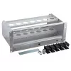 Subrack EFB Elektronik 53711.1 — aliuminio/termoplastiko korpusas, 483×295×178 mm, pilkas