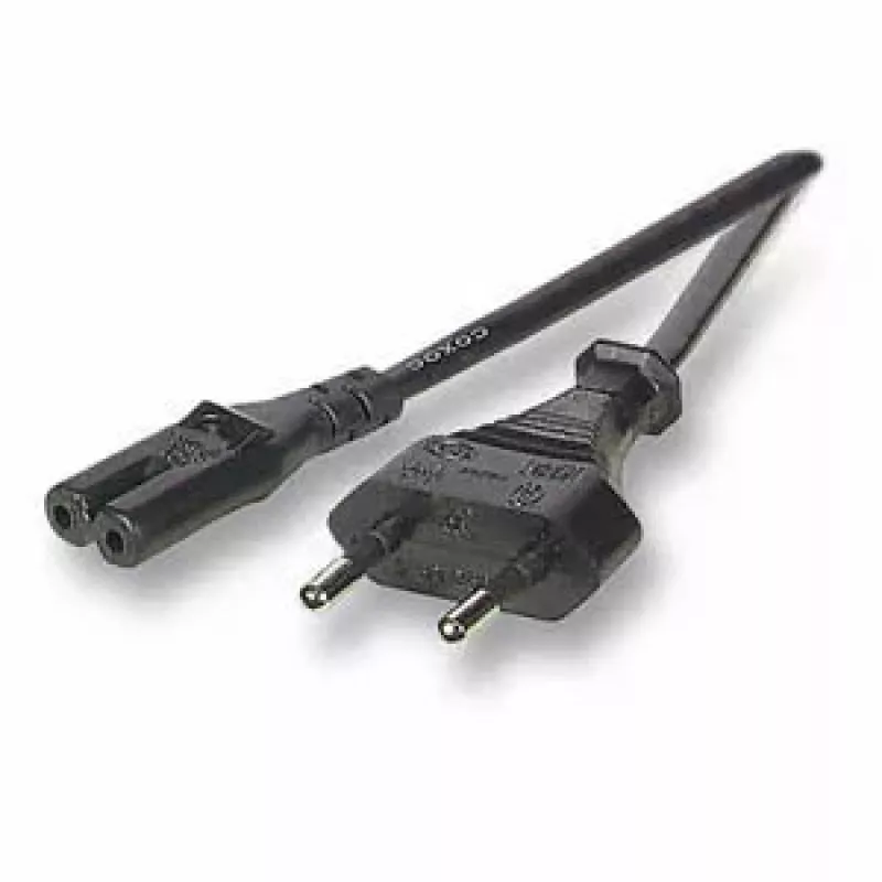Maitinimo laidas EFB Elektronik EK502.2 juodas 2 m C7 jungtis