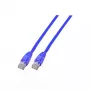 Tinklo kabelis EFB Elektronik 1m Cat6 RJ-45 U/UTP Mėlynas