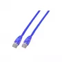 Tinklo kabelis EFB Elektronik 5m Cat6 RJ-45 U/UTP mėlynas