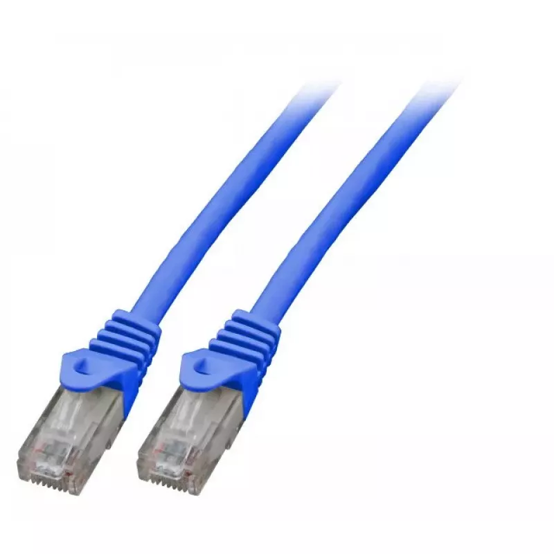 Tinklo kabelis EFB Elektronik K8104BL.7,5 RJ-45 Cat6 7,5 m mėlynas