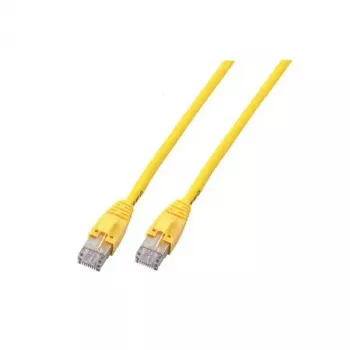 Tinklo kabelis EFB Elektronik 1m Cat6 RJ-45 U/UTP Geltonas