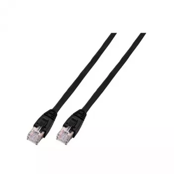 Tinklo kabelis EFB Elektronik 1m Cat6 RJ-45 U/UTP juodas