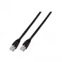 Tinklo laidas EFB Elektronik 2m Cat6 RJ-45 U/UTP juodas