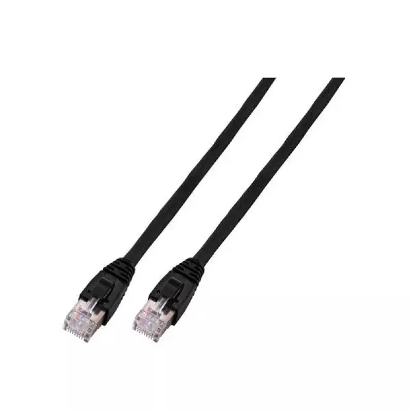 EFB Elektronik 5 m Cat6 RJ-45 U/UTP tinklo kabelis juodas