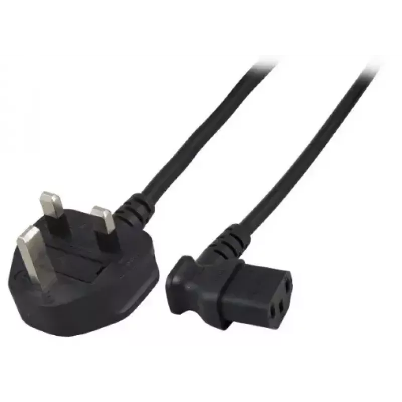 Maitinimo kabelis EFB Elektronik EK460.1,8 Juoda 3 m BS 1363/A C13 mova