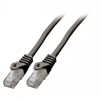 Tinklo kabelis EFB Elektronik K8104SW.1,5 RJ-45 Cat6 1,5 m juodas