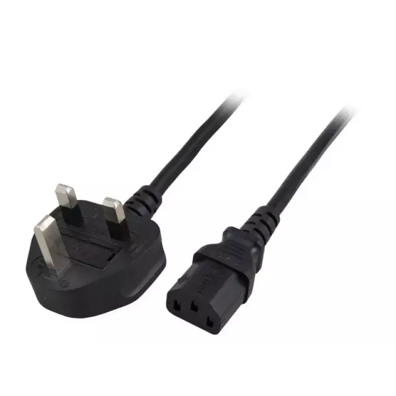 Maitinimo laidas EFB Elektronik EK484.2 juodas 2 m