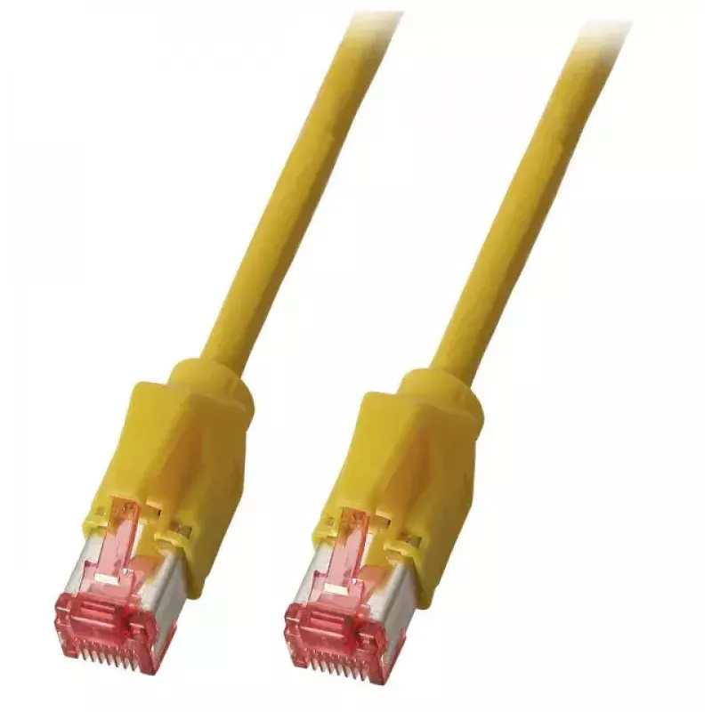 Tinklo laidas EFB Elektronik K8032.2 RJ-45 Cat5e 2m Geltonas