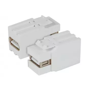 Keystone modulis EFB Elektronik EB498V2 Plokščias Baltas