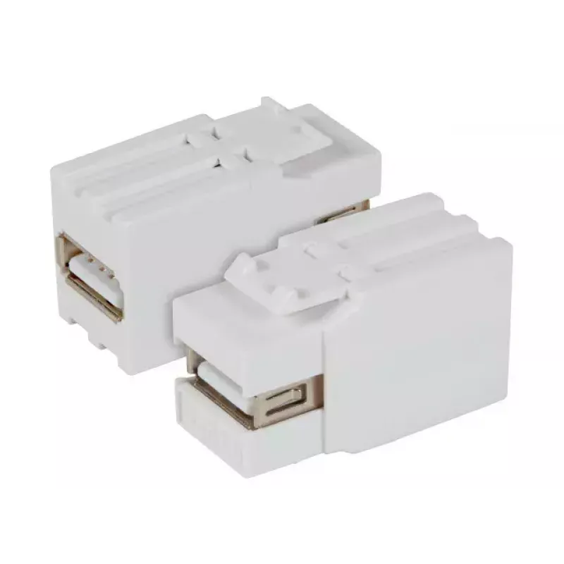 Keystone modulis EFB Elektronik EB498V2 Plokščias Baltas