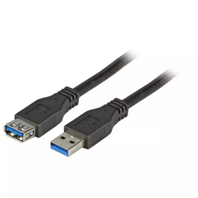 USB laidas EFB Elektronik K5237.1 USB 3.2 Gen 1 1 m juodas