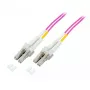 Šviesolaidinis kabelis EFB Elektronik O0319.25 25 m 2x LC violetinis