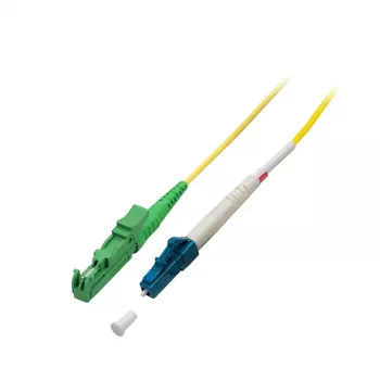 Šviesolaidinis kabelis EFB Elektronik O1420.2, OS2 vienmodis, 2 m, E-2000 (LSH) į LC, I-V(ZN) H, geltonas