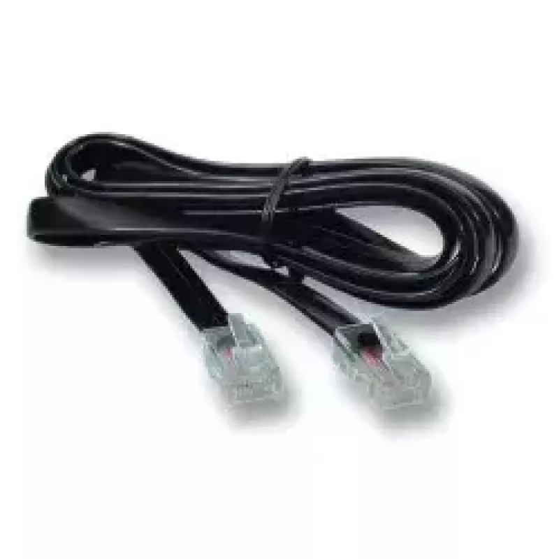 telefono laidas EFB Elektronik K2402SW.1 1 m Juodas