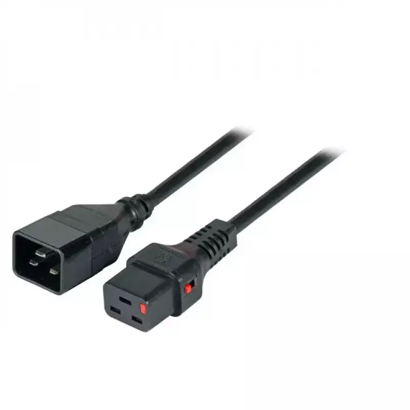 Maitinimo kabelis EFB Elektronik EK607SW.1 juodas 1 m